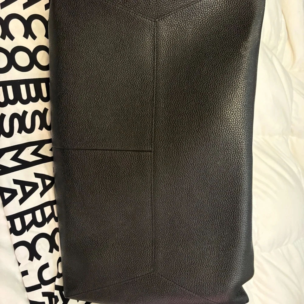Marc Jacobs XL Sack Bag Black Leather - Picture 9 of 14